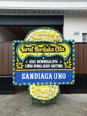 Papan Bunga Duka di Girirejo